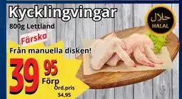 Supergrossen Kycklingvingar, SEK 39.95 erbjuda