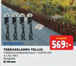 Jem&Fix TERRASSLAMPA TELLUS, SEK 569 erbjuda