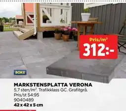 Jem&Fix MARKSTENSPLATTA VERONA, SEK 312 erbjuda