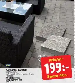 Jem&Fix MARKSTEN GARDEN, SEK 199 erbjuda