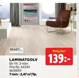 Jem&Fix LAMINATGOLV, SEK 139 erbjuda