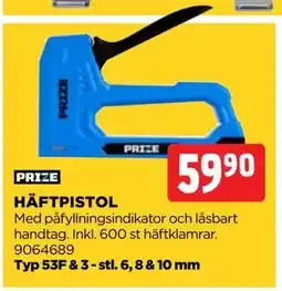 Jem&Fix HÄFTPISTOL, SEK 59.9 erbjuda
