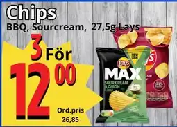 Supergrossen Chips, SEK 12 erbjuda