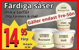 Supergrossen Färdiga såser, SEK 14.95 erbjuda