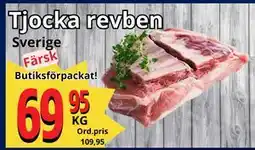 Supergrossen Tjocka revben, SEK 69.95 erbjuda