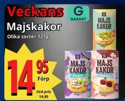 Supergrossen Majskakor, SEK 14.95 erbjuda