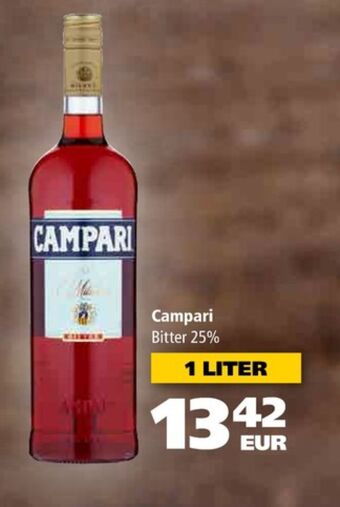 Border Shop Campari Likör erbjuda