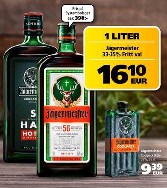 Border Shop Jägermeister Örtlikör erbjuda
