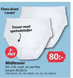 DollarStore Miditrosor erbjuda