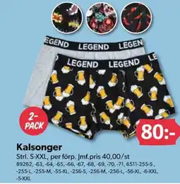 DollarStore Kalsonger erbjuda