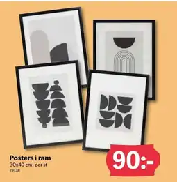 DollarStore Posters i ram , erbjuda