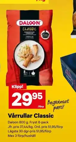 City Gross Vårrullar Classic, SEK 29.95 erbjuda