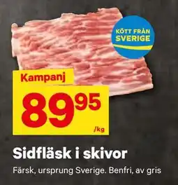 City Gross Sidfläsk i skivor, SEK 89.95 erbjuda