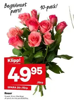 City Gross Rosor, SEK 49.95 erbjuda