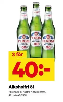 City Gross Alkoholfri öl, SEK 40 erbjuda