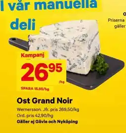 City Gross Ost Grand Noir, SEK 26.95 erbjuda