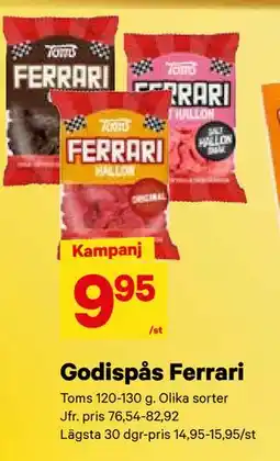 City Gross Godispås Ferrari, SEK 9.95 erbjuda
