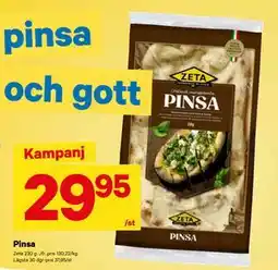 City Gross Pinsa, SEK 29.95 erbjuda