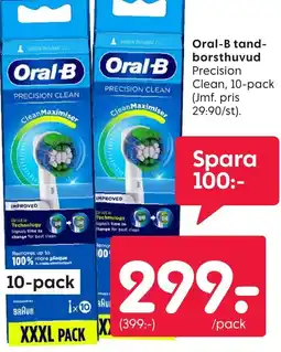 Rusta Oral-B tand- borsthuvud erbjuda