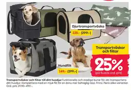 Rusta Transportväskor och filtar till ditt husdjur Funktionella och stadiga burar för att transportera ditt husdjur. erbjuda