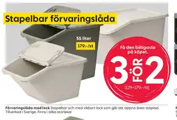 Rusta Förvaringslåda med lock erbjuda