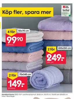 Rusta Handduk Emma erbjuda