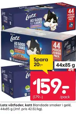 Rusta Latz våtfoder, katt erbjuda