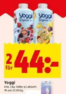 ICA Kvantum Yoggi erbjuda