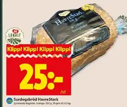 ICA Kvantum Surdegsbröd HavreStark erbjuda