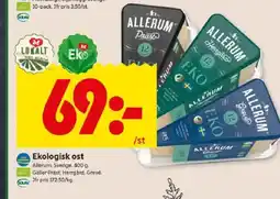ICA Kvantum Ekologisk ost erbjuda