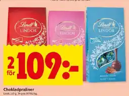 ICA Kvantum Chokladpraliner erbjuda