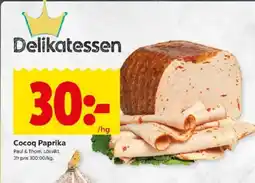 ICA Kvantum Cocoq Paprika erbjuda