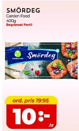 Matrix Butikerna SMÖRDEG Garden Food erbjuda