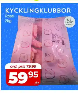 Matrix Butikerna KYCKLINGKLUBBOR erbjuda