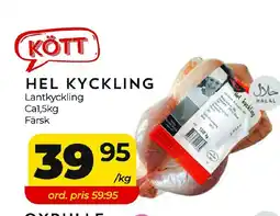 Matrix Butikerna HEL KYCKLING erbjuda