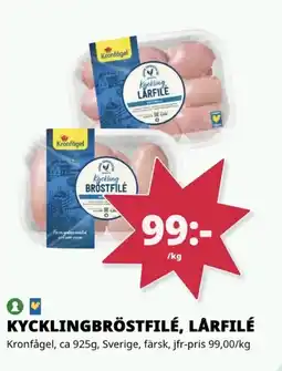 Tempo KYCKLINGBRÖSTFILÉ, LARFILÉ erbjuda