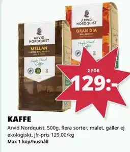Tempo KAFFE erbjuda