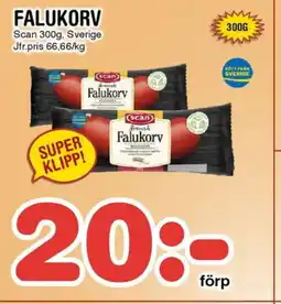 Nya Pulsen SCAN Falukorv erbjuda