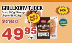 Nya Pulsen SCAN Grillkorv tjock erbjuda