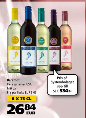 Border Shop Röd Vin erbjuda