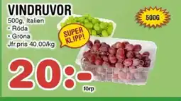 Nya Pulsen Vindruvor erbjuda