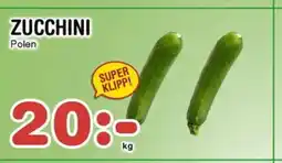 Nya Pulsen Zucchini erbjuda