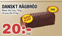 Nya Pulsen Danskt rågbröd erbjuda
