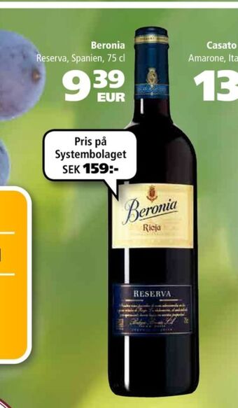 Border Shop Röd Vin erbjuda