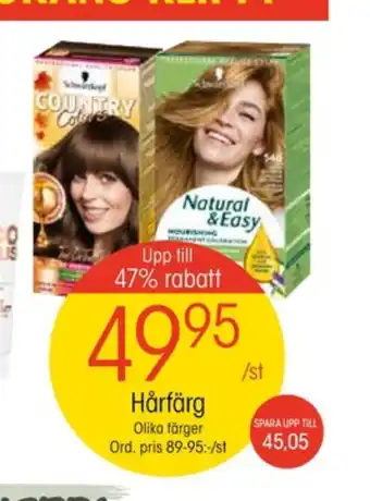EKO Natural & Easy Hårfärg erbjuda