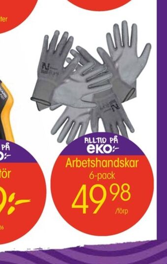 EKO Nelson Garden Arbetshandskar erbjuda