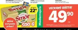 Coop Extra Svenskt smör, SEK 49.9 erbjuda