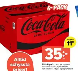 Coop Extra Läsk 6-pack, SEK 35 erbjuda