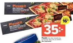 Coop Extra Pizzakit, SEK 35 erbjuda