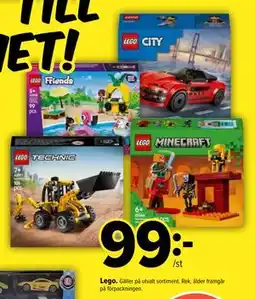 Coop Extra Lego, SEK 99 erbjuda